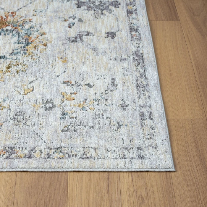 LR Home Allure Gray/Blue 82470 2 ft. X 3 ft. Rect. Rug