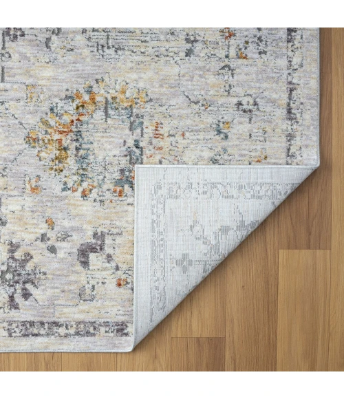 LR Home Allure Gray/Blue 82470 10 ft. X 14 ft. Rect. Rug