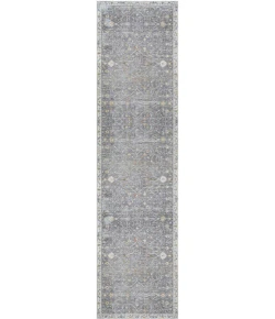 Abel ALL-AF Gray/Ivory 2 ft. 6 in. x 8 ft. Runner Area Rug