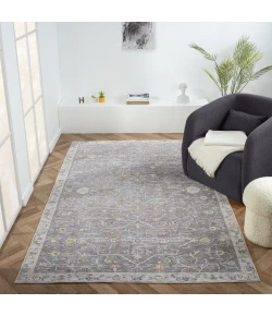 LR Home Allure Gray ALLUR 7ft.9in. x 9ft.10in. Rectangle Rug