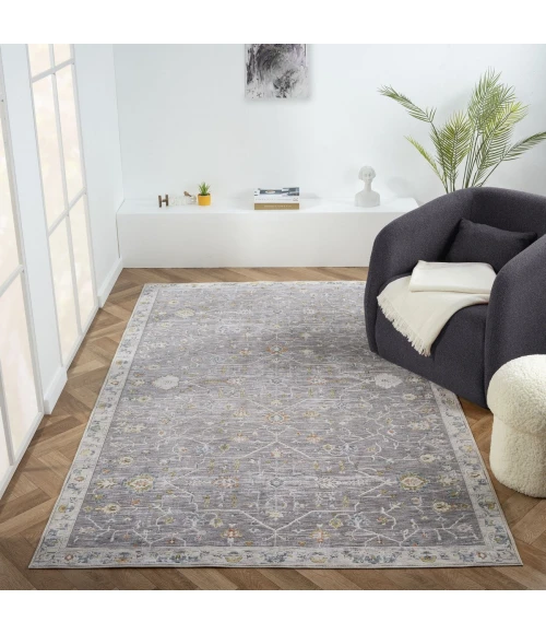LR Home Allure Gray/Ivory 82471 2 ft. X 3 ft. Rect. Rug