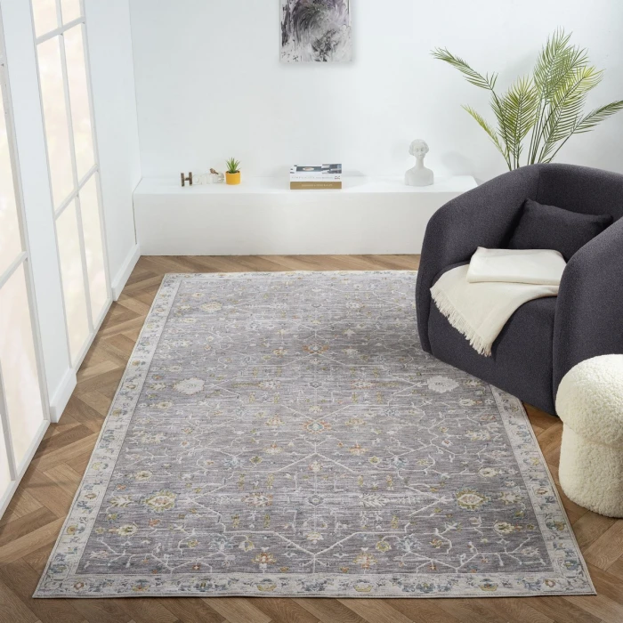 Rugs Town Gray/Ivory 82471 10 ft. X 14 ft. Rect. Rug
