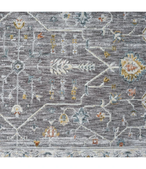 LR Home Allure Gray ALLUR 2ft. x 8ft. Runner Rug