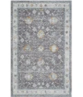 LR Home Allure Gray/Blue 82473 7 ft. 9 in. X 9 ft. 9 in. Rect. Rug