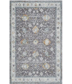 LR Home Allure Gray/Blue 82473 7 ft. 9 in. X 9 ft. 9 in. Rect. Rug
