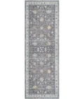 LR Home Allure Gray/Blue 82473 2 ft. 6 in. X 8 ft. Rect. Rug