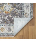 LR Home Allure Gray/Blue 82473 7 ft. 9 in. X 9 ft. 9 in. Rect. Rug