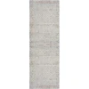 LR Home Allure Light Gray/Blue 82474 2 ft. 6 in. X 8 ft. Rect. Rug