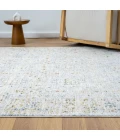 LR Home Allure Light Gray/Blue 82474 2 ft. 6 in. X 8 ft. Rect. Rug