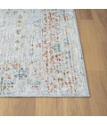 LR Home Allure Light Gray/Blue 82474 2 ft. 6 in. X 8 ft. Rect. Rug