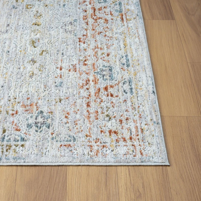 LR Home Allure Light Gray/Blue 82474 2 ft. X 3 ft. Rect. Rug