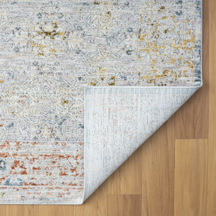 LR Home Allure Light Gray/Blue 82474 2 ft. X 3 ft. Rect. Rug