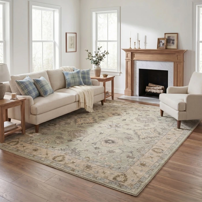 Rugs Town Green Briar 5ft.9in. x 8ft.9in. Rect. Rug