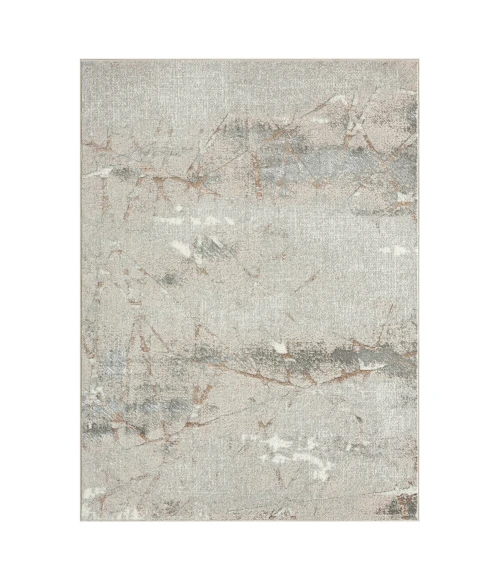 LR Home ANTALYA 82051 Brown/ Beige 5'0" X 7'0 Rect. Rug