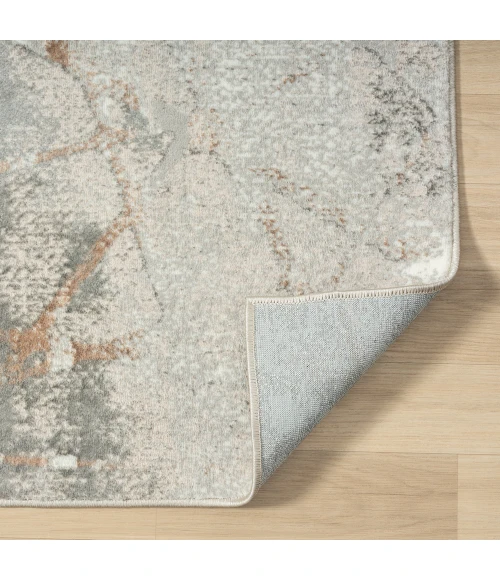 LR Home ANTALYA 82051 Brown/ Beige 7'-5" X 9'-5 Rect. Rug