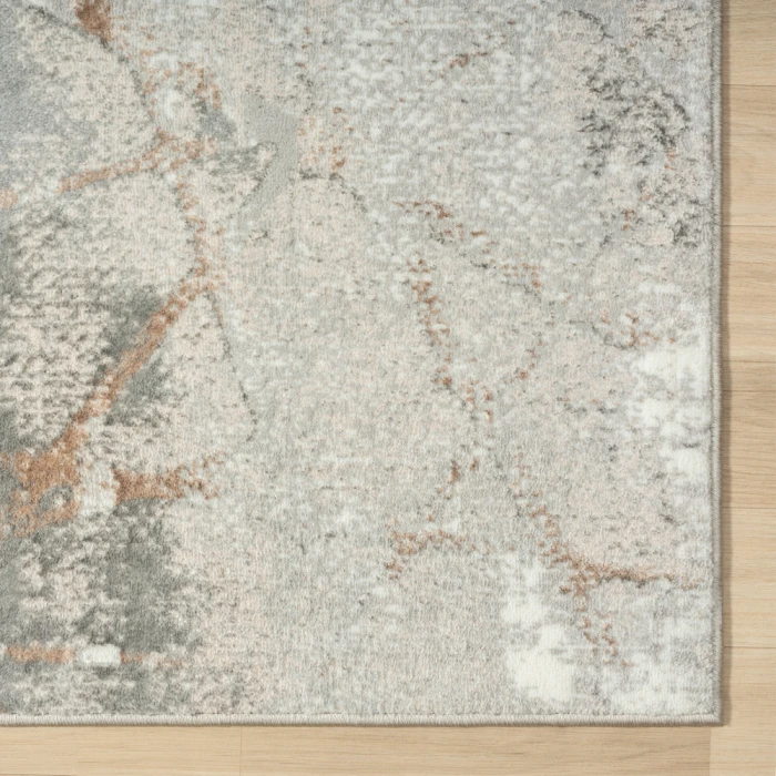 Rugs Town 82051 Brown/ Beige 7'-5" X 9'-5 Rect. Rug