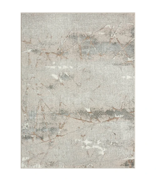 LR Home ANTALYA 82051 Brown/ Beige 7'-5" X 9'-5 Rect. Rug