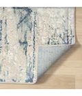 LR Home ANTALYA 82052 Blue/ Beige 5'0" X 7'0 Rect. Rug