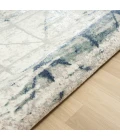 LR Home ANTALYA 82052 Blue/ Beige 7'-5" X 9'-5 Rect. Rug