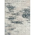 Rugs Town 82052 Blue/ Beige 7'-5" X 9'-5 Rect. Rug