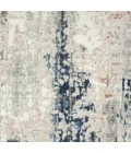 LR Home ANTALYA 82053 Gray/ Navy 5'0" X 7'0 Rect. Rug