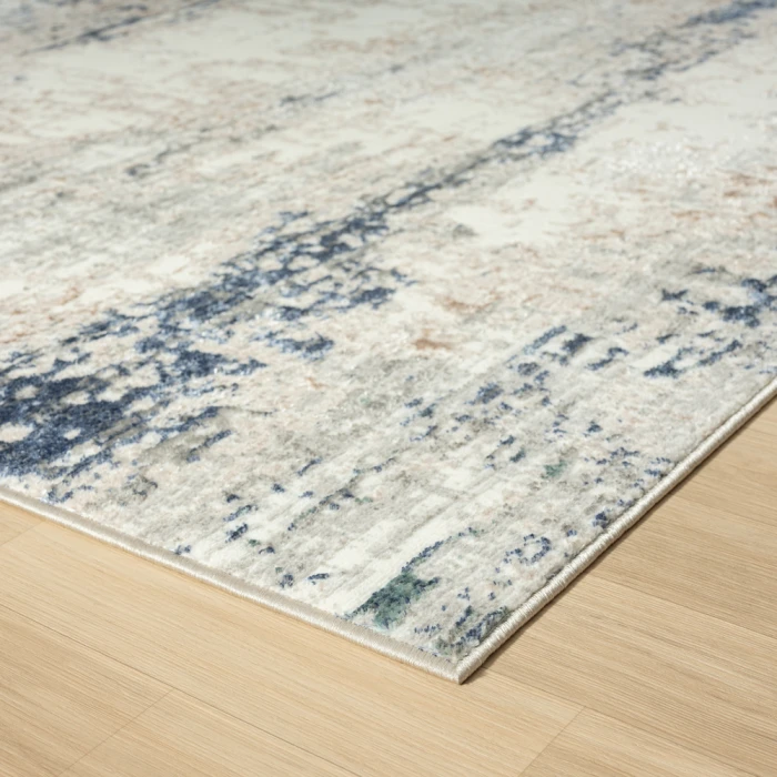 Rugs Town 82053 Gray/ Navy 5'0" X 7'0 Rect. Rug