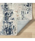LR Home ANTALYA 82053 Gray/ Navy 5'0" X 7'0 Rect. Rug