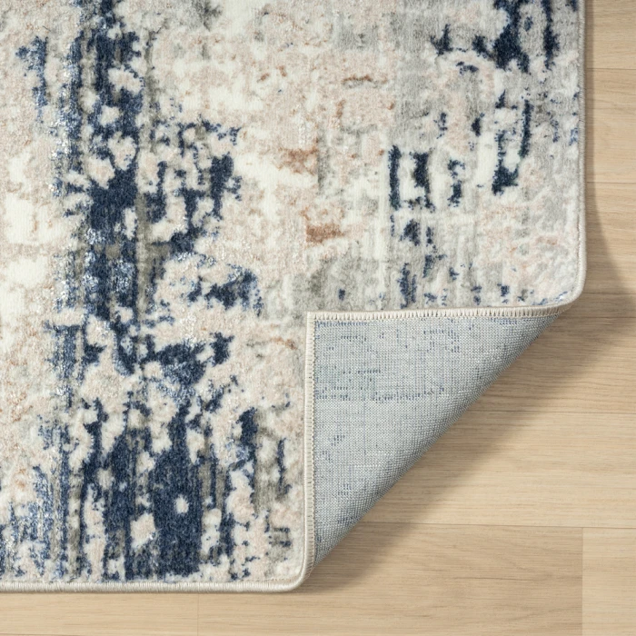 Rugs Town 82053 Gray/ Navy 5'0" X 7'0 Rect. Rug