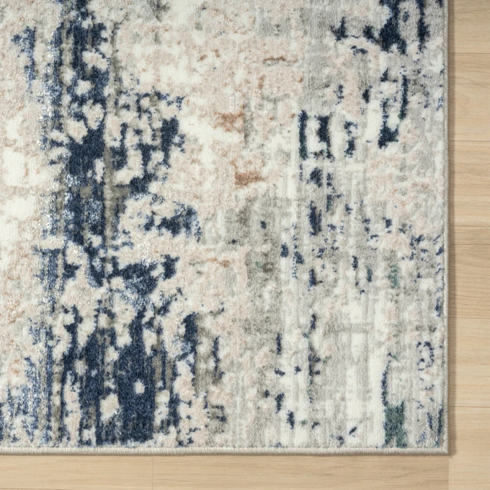 Rugs Town 82053 Gray/ Navy 5'0" X 7'0 Rect. Rug