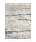 LR Home ANTALYA 82053 Gray/ Navy 5'0" X 7'0 Rect. Rug
