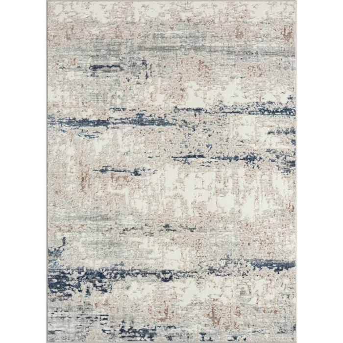 Rugs Town 82053 Gray/ Navy 5'0" X 7'0 Rect. Rug