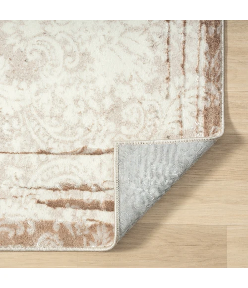 LR Home ANTALYA 82054 Cream/ Beige 5'0" X 7'0 Rect. Rug