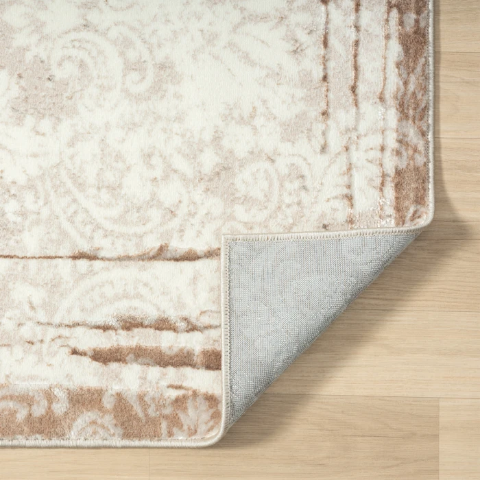 Rugs Town 82054 Cream/ Beige 7'-5" X 9'-5 Rect. Rug