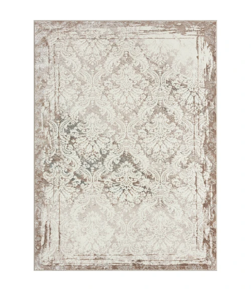 LR Home ANTALYA 82054 Cream/ Beige 7'-5" X 9'-5 Rect. Rug