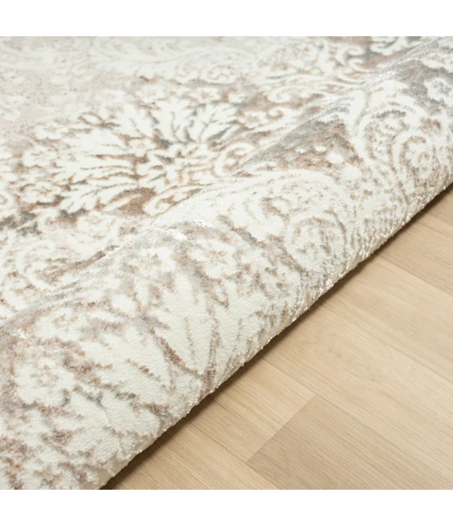 LR Home Antalya Ivory ANTAL 2ft.6in. x 8ft. Runner Rug