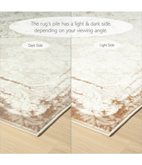 LR Home Antalya Ivory ANTAL 2ft.2in. x 3ft. Rectangle Rug