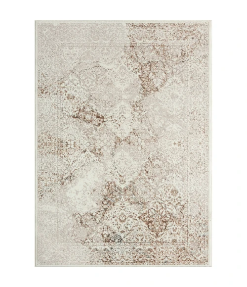 LR Home ANTALYA 82056 Beige/ Cream 5'0" X 7'0 Rect. Rug