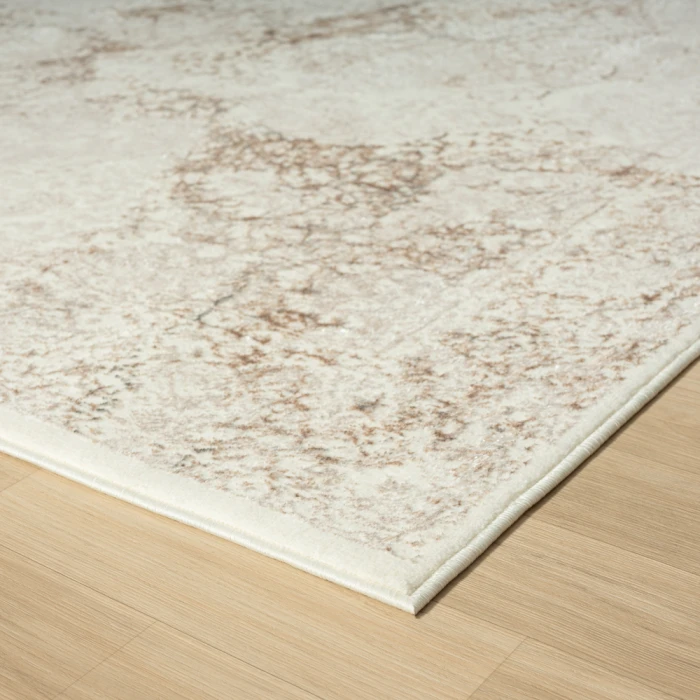 Rugs Town 82056 Beige/ Cream 7'-5" X 9'-5 Rect. Rug