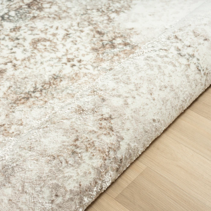 Rugs Town 82056 Beige/ Cream 7'-5" X 9'-5 Rect. Rug