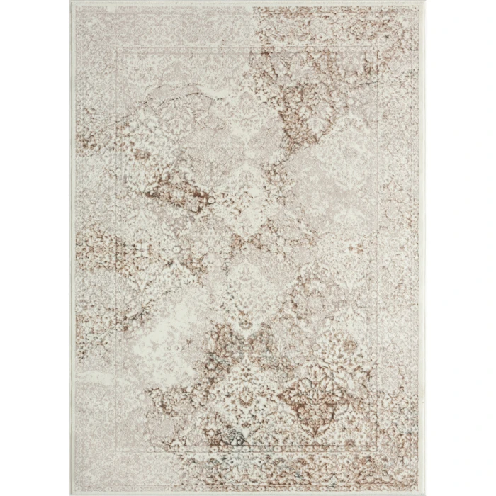 Rugs Town 82056 Beige/ Cream 7'-5" X 9'-5 Rect. Rug