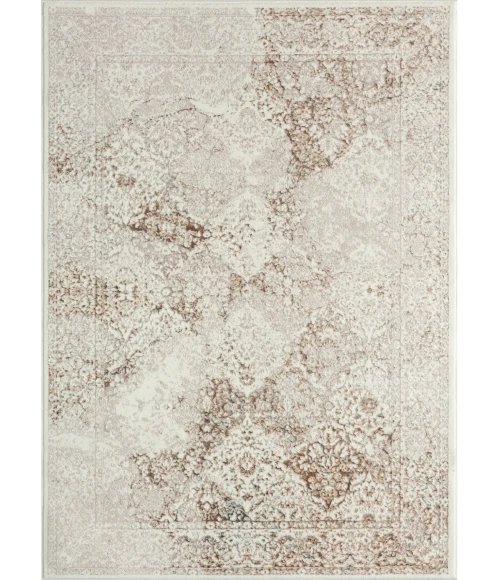 LR Home Antalya Brown ANTAL 2ft.2in. x 3ft. Rectangle Rug