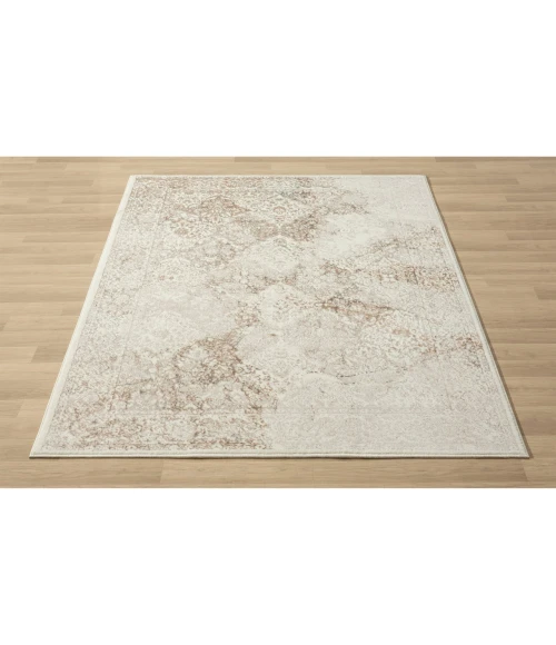 LR Home Antalya Brown ANTAL 2ft.6in. x 8ft. Runner Rug