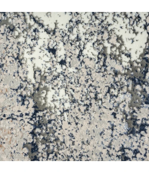 LR Home ANTALYA 82057 Gray/ Teal 5'-0" X 7'-0 Rect. Rug