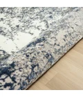 LR Home ANTALYA 82057 Gray/ Teal 5'-0" X 7'-0 Rect. Rug