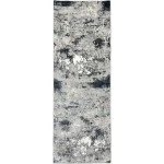 Rugs Town Gray ANTAL 2ft.6in. x 8ft. Runner Rug