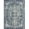 LR Home Antalya Blue ANTAL 2ft.2in. x 3ft. Rectangle Rug