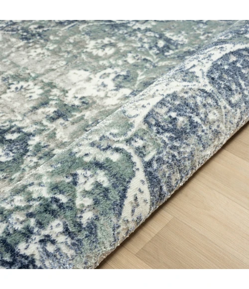 LR Home Antalya Blue ANTAL 2ft.2in. x 3ft. Rectangle Rug