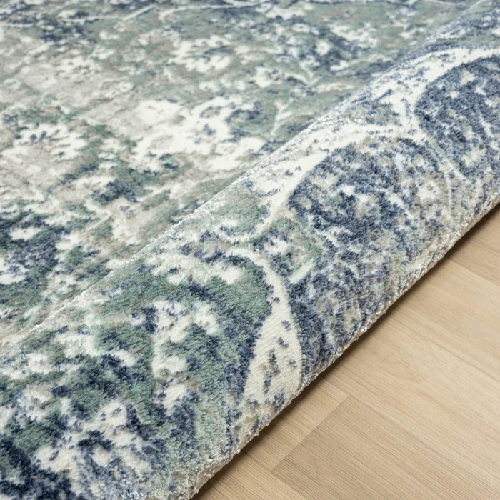 LR Home Antalya Blue ANTAL 2ft.2in. x 3ft. Rectangle Rug