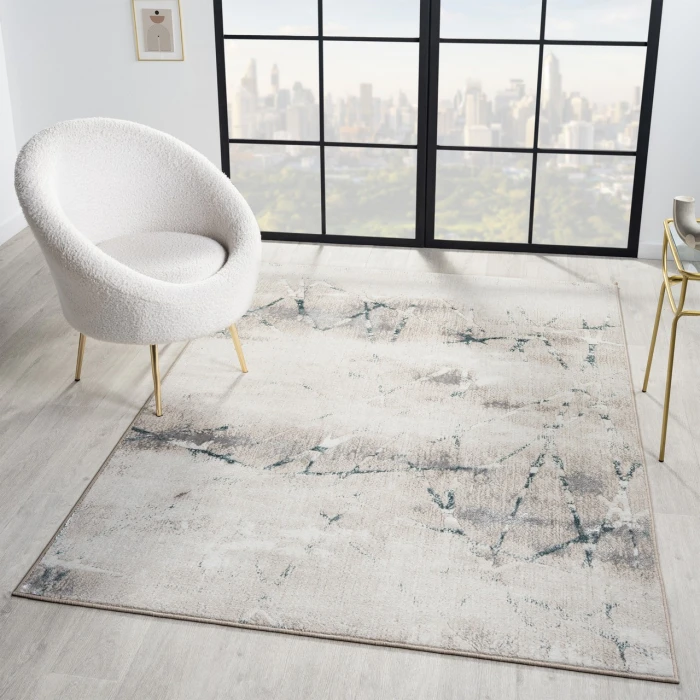 Rugs Town Beige ANTAL 5ft. x 7ft. Rectangle Rug
