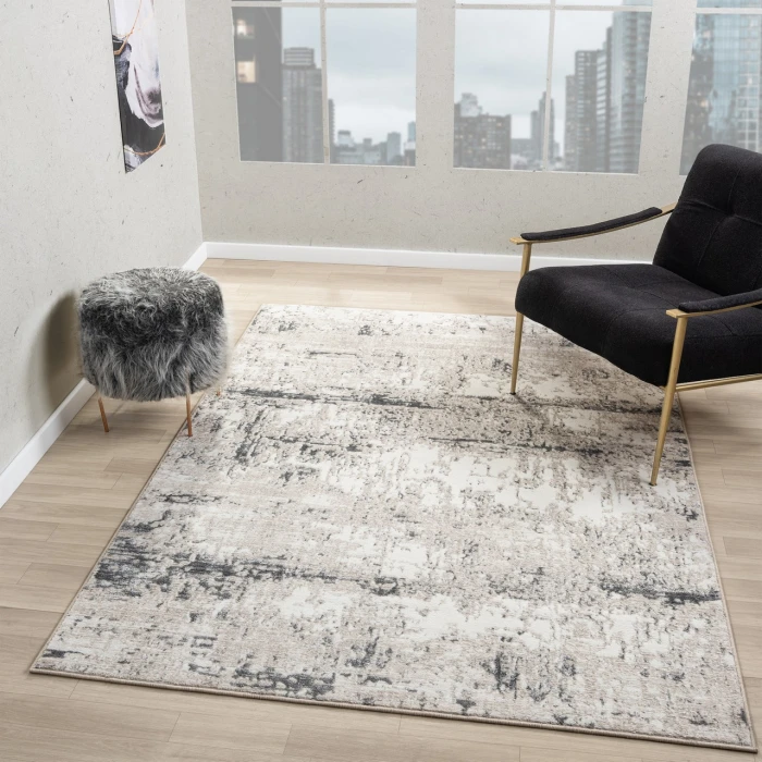 Rugs Town Beige ANTAL 9ft. x 12ft. Rectangle Rug
